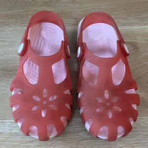 CROCS Kids Dark Pink Sandals